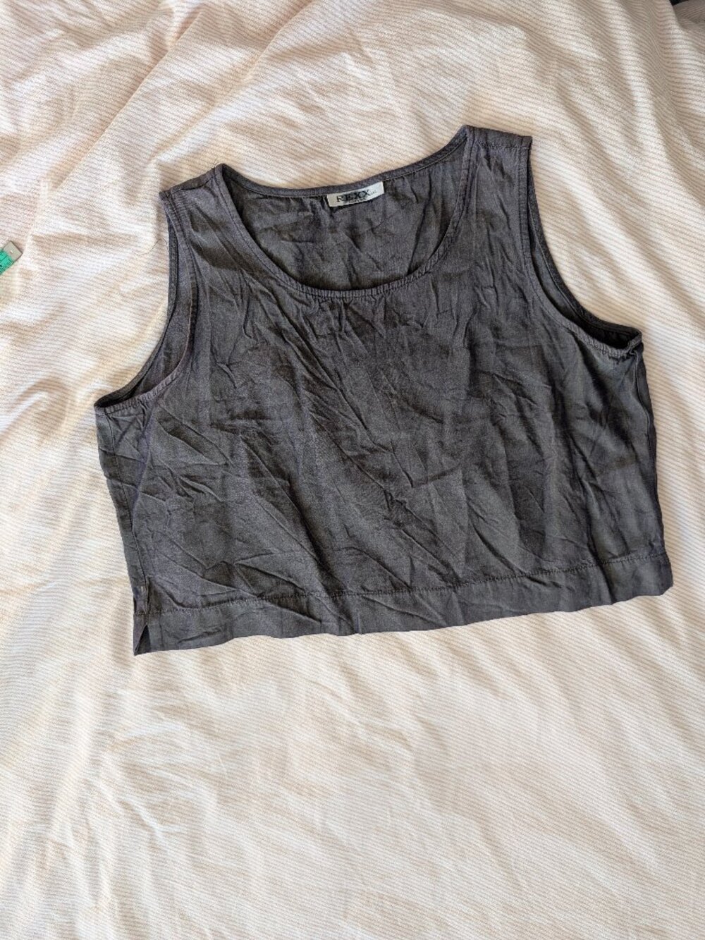 silk crop top